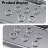 IUDWCG - 12 Pieces Stainless Steel Alloy Ankle Ring Women's