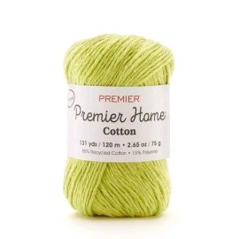 Premier Yarns Home Cotton Yarn - Solid-Lime Green