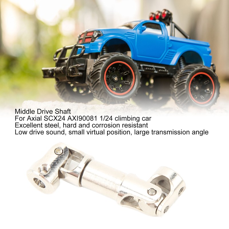 RC Middle Drive Shaft Replacement Adjustable Steel Transmission Shaft for