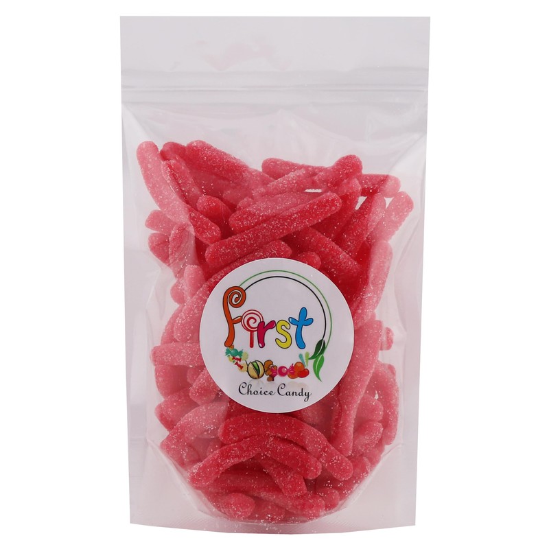 FirstChoiceCandy Sweet & Sour Gummy Worms, Multi Flavors and Solid