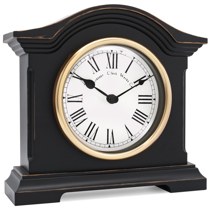 Acctim Acctim 33283 Falkenburg Mantel Clock, Black