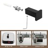 SAYAYO Modern Black Coat Hooks for Wall, Robe Hooks Towel