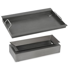 Stanbroil Flat Top Griddle Insert with Heat Manifold Kit for Masterbuilt Gravity Series 560 Grill and Smoker MB20040220 MB20041020