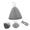 Vaguelly 2 pcs Sauna Hat Felt Sauna Hats for Men