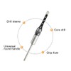 SYDARSYN Square Hole Drill Bits for Wood, Woodworking Mortising Chisel