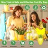 Fruit Fly Trap for Indoors,2025 Upgrade Fruit Flies Gnat Killer