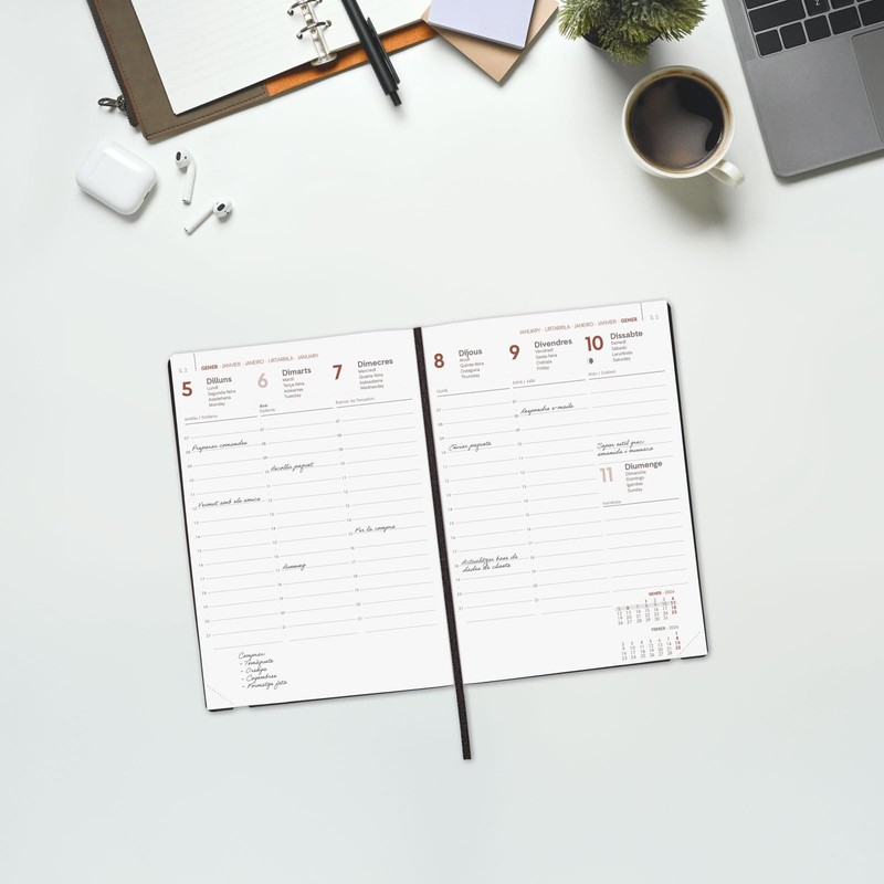 Finocam - Calendar 2026 Week to View January - December