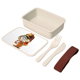 Fabulous Detective Conan Manga Japan Anime Lunch Box with Cutlery 700ml