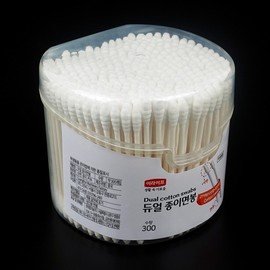 300P Dual Paper Cotton Swab 2ea