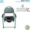 Medstar Infinity - Silla Cómodo con Asiento Acojinado para Baño.