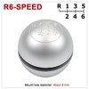 Hacreyatu Manual 6 Speed Transmission Inner Gear Shift Knob Replacement