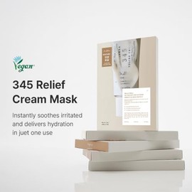 Dr.Althea 345 Relief Cream Mask | Daily Soothing Recovery and Blemish Care with Niacinamide & Tea Tree Leaf Water | Face Mask for Hydration & Skin Bar