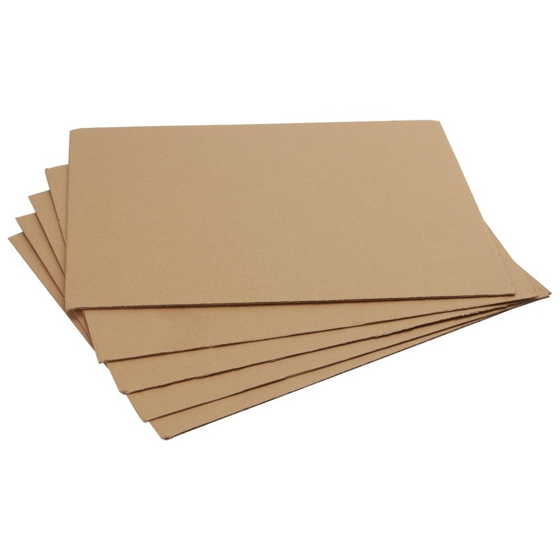 SHEUTSAN 100 Pack 11 x 14 x 1/16 Inch Brown