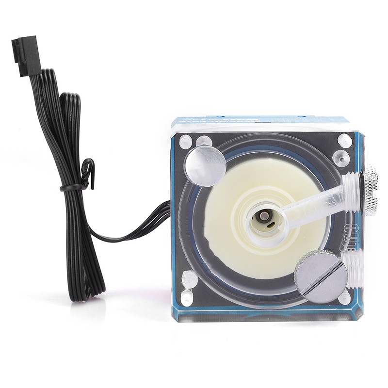 Water Cooling Pump Acrylic Aluminum Computer Accessory Heat Sink Mute