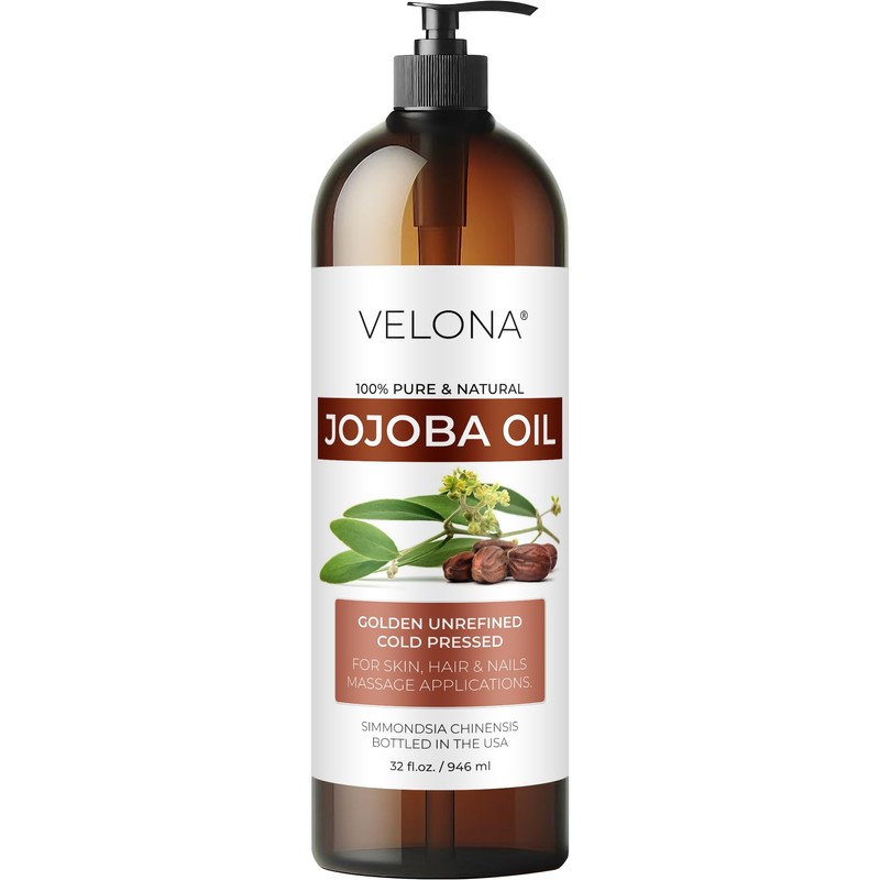 velona Aceite de Jojoba - 32 Fl Oz (Con Bomba)