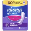 Always Discreet Incontinence Pads, Extra Heavy Absorbency, Long Length 6,