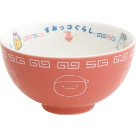 San-X Sumikko Gurashi TK21802 "Always Ramen Miscellaneous Goods" Ramen Rice Tea Wan, H112 x W115 x D65 mm