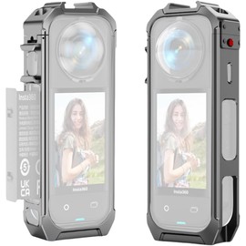Metal Frame for Insta360 X5 Extended Protective Frame Protective Housing Case Multi-function Bracket Magnetic Quick Release Mount Protective Accessories for Insta360 X5