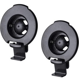 QveeQ Garmin Accessories GPS Bracket Cradle Mount Compatible with Garmin Nuvi 54 56 58 42LM 44 52LM 55LMT 2407 2408 2447 2448 2467 2497 2507 2508 2547 2548 2557 2567 2577 Nuvi GPS (2 Pack)