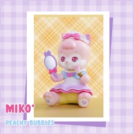 52TOYS FUWAFUWA Glamour Cutie Series Blind Box Tredding Figurine Collectible Figures Lolita Showa Style Painted Toy, Great Gift for Kids, Collectors, Birthday, Christmas (1 Piece)