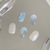 [Handmade Nail Tips] Pearl Sky Dot Nail Tips - Coffin