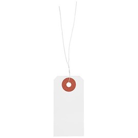 TRUSCO(トラスコ) 針金付き豆荷札 60×30MM 300枚 THNF-S-300