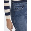ONLY ONLEmma Life Women's Midi Jeans Skirt with Slit and