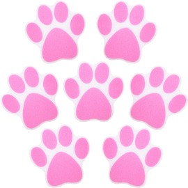 Mudder 20 Pcs Non Slip Bathtub Stickers Shower Floor Non Slip Sticker Adhesive Paw Decals Treads Non Slip Stickers for Tubs Anti Slip Applique for Bathtub Bathroom Pools