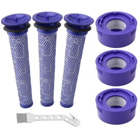 Dyson New 6Pack Vacuum Filter Replacement Kit Dyson V7-V8Animal-V8