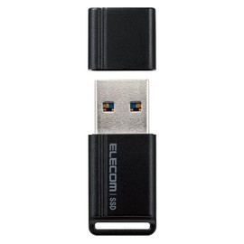 Elecom ESD-EXS0250GBK External 250GB USB 3.2 (Gen1) Small USB Flash Drive (Black)