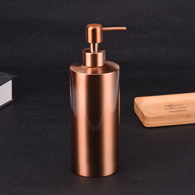 Stainless Steel Kitchen Bathroom Countertop Hand Pump Liquid Soap Dispenser