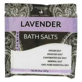 Soothing Touch Bath Salts Pouch, Lavender, 8 Ounce