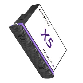 Rszfnjxry Insta 360 X5 Battery 2800mAh High Capacity 2 Packs for Insta360 X5 (2)