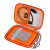FBLFOBELI EVA Hard Carrying Case Compatible with LaCie Rugged Mini