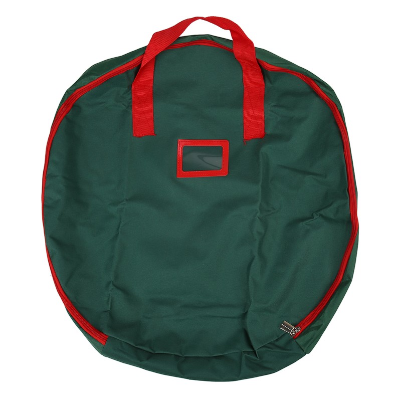 Christmas Wreath Storage Bag 600D Oxford Cloth Waterproof Tear Resistant