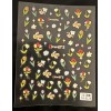 5D Embossed Spring Flowers Nail Art/Decor