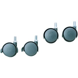 Iris Ohyama Metal Rack Parts, Casters, Choose Your Size and Color, Single Item/Set