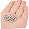 WOONEKY Barber Cape Hooks Replacement Metal Apron Clip for Haircut