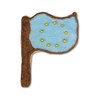 Staedter Tinplate Flag Cookie Cutter, Stainless Steel, 30 x 30