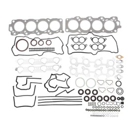 Motoforti Cylinder Head Gasket Kit Engine Valve Gasket Set for Toyota Engine 1UZ Rubber No.0411150041 Efficiency Seal