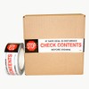 JVCC PP20 Printed Packaging Tape: 2 in. x 110 yds.