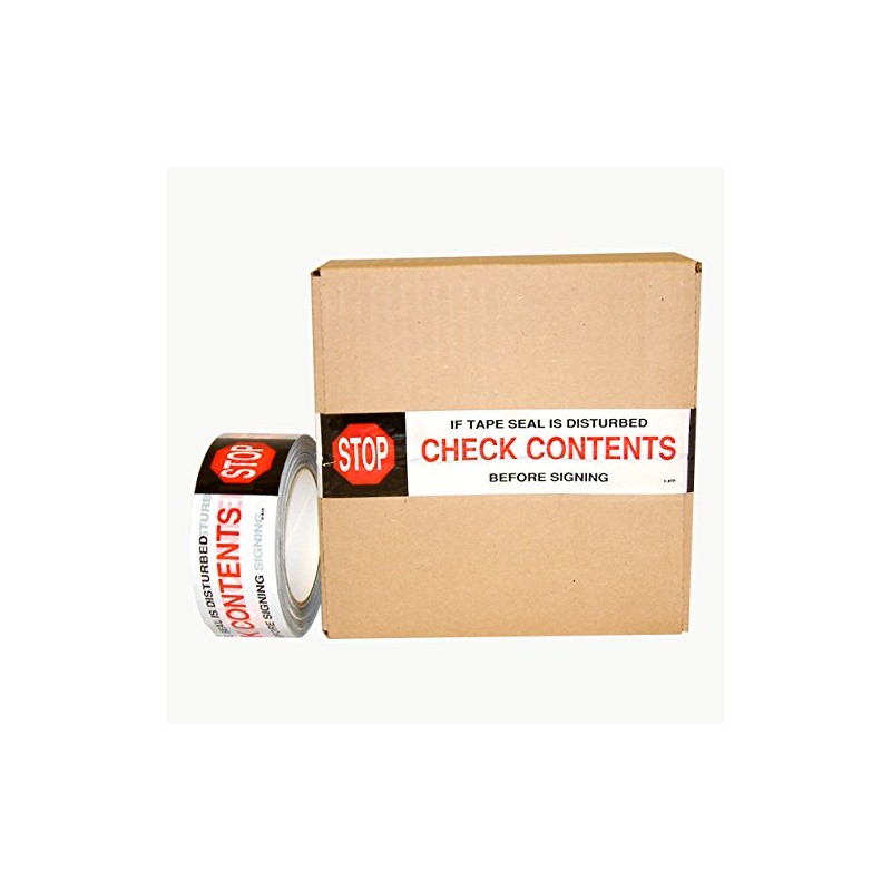 JVCC PP20 Printed Packaging Tape: 2 in. x 110 yds.