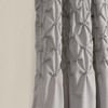 Lush Decor Bayview Curtains - Pintuck Textured Semi Sheer Window