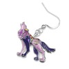 DALANE Enamel Alloy Wolf Earrings Hanging Novelty Jungle Animals Jewellery