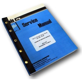 International Td14 Td14A Td15 Crawler Dozer Tractor Service Repair Shop Manual