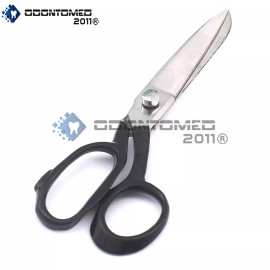 ODM Taylor Scissors 10.5" Black Handle Fabric Cutting Scissors Cast Iron
