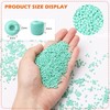 Yholin 2000pcs Glass Seed Beads Bulk,4mm 6/0 Craft Seed Beads