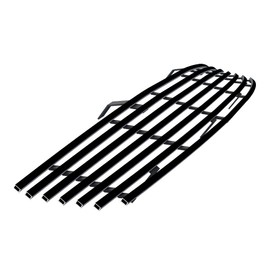 APS Compatible with Infiniti G35 2003-2004 Sedan Main Upper Stainless Steel Black 8x6 Horizontal Billet Front Grill Grille Insert N85600J