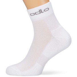 ODLO Short Mid 3 Pack x League Socks, Unisex, 763660, White, 42-44