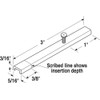 Prime-Line H 3758 Spiral Balance Pivot Bar, 5/8 In., Tilt